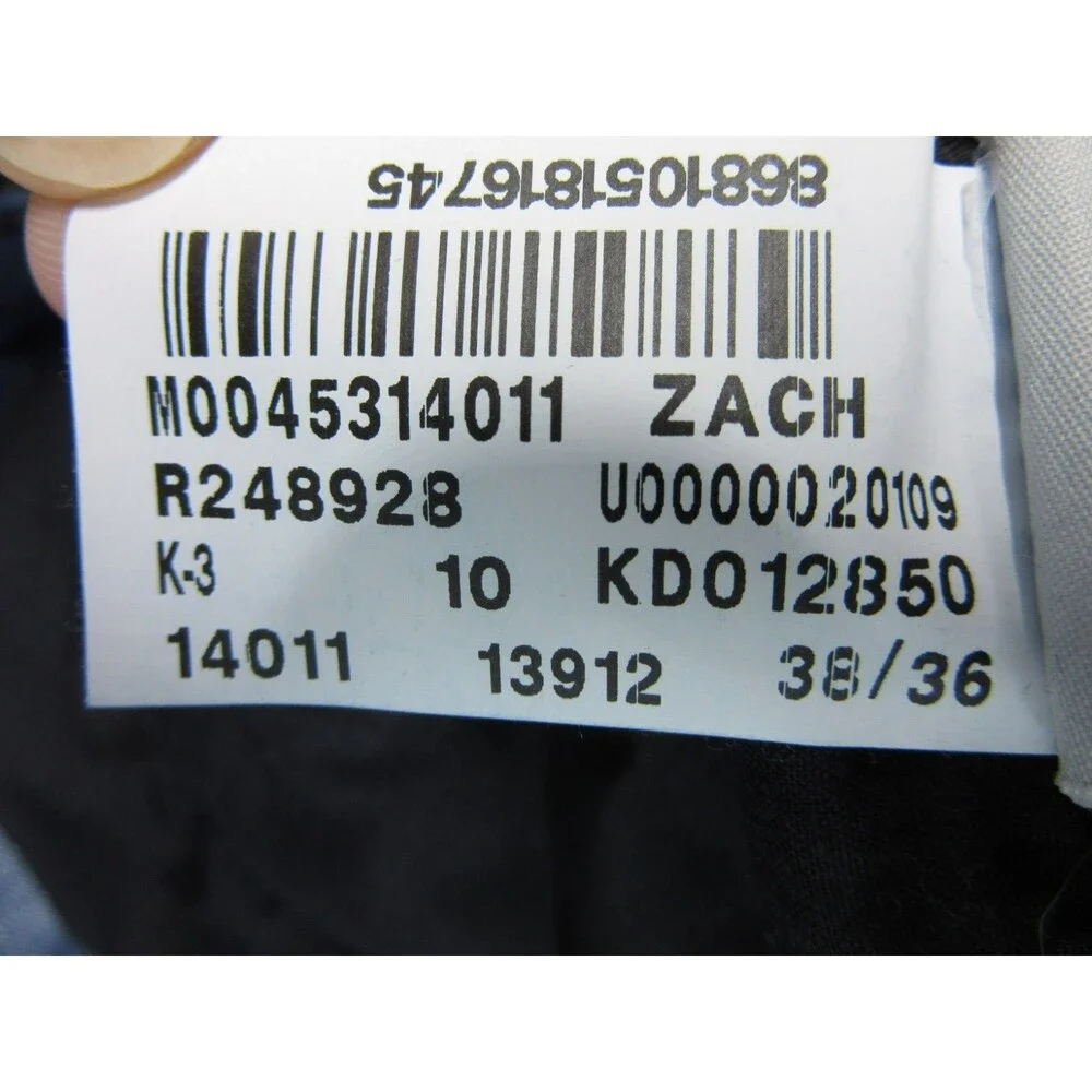 Mavi Jeans Zach Mens 38x36 (Actual 35 x 34) Straight Leg Dark Wash Blue 5-Pocket